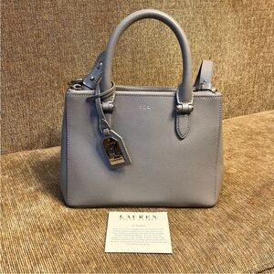 Ralph Lauren mini satchel.